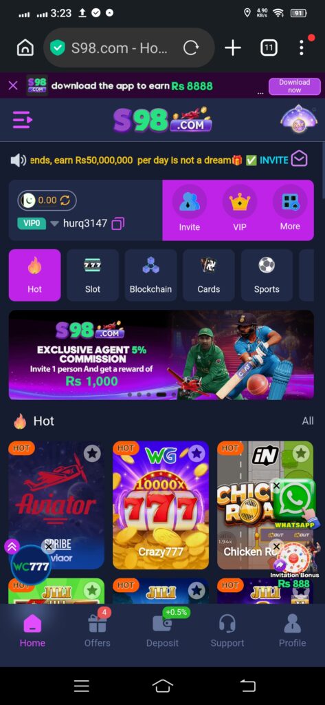 s98 game download